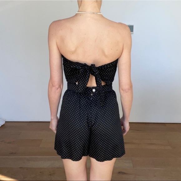 Les Petites made in France polka dot jumpsuit - Picture 4 of 6